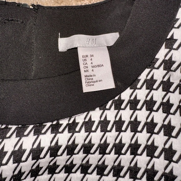 H&M houndstooth dress - Picture 4 of 7